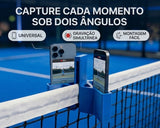 Elite View | Suporte Duplo para Padel & Ténis